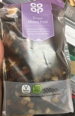 Dried Mixed Fruit - 5000128300919