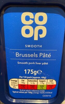 Brussels Pâté - 5000128600446