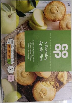 6 Bramley Apple Pies - 5000128627634