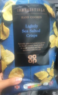 Lightly sea salted crisps - 5000128635011