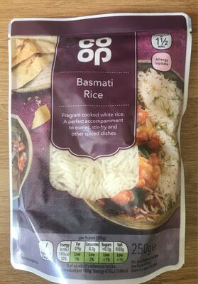 Co-op Basmati Rice - 5000128656191