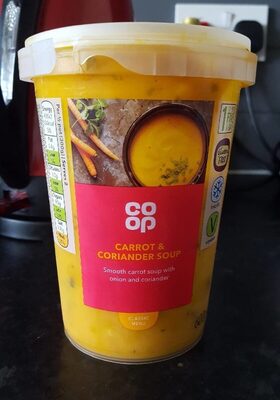 Carrot & coriander soup - 5000128687768