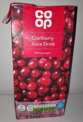 Cranberry Juice Drink - 5000128802598