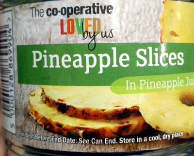 Pineapple slices in pineapple juice - 5000128869904