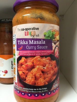Tikka Masala curry sauce - 5000128883559