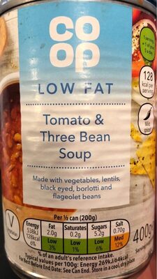 Tomato and Three Bean Soup - 5000128895323