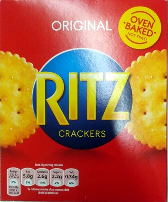Ritz crackers original - 5000137487908