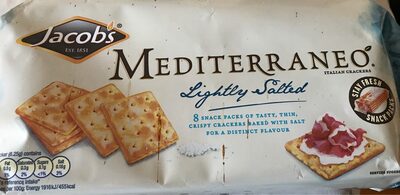Jacob's mediterraneo bread crackers salted - 5000137832951