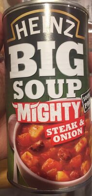 Heinz big soup mighty steak and onion - 5000157072566