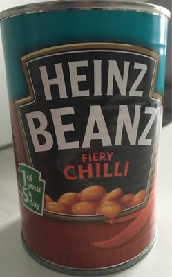 Heinz Beanz With Fiery Chilly 390g - 5000157072900