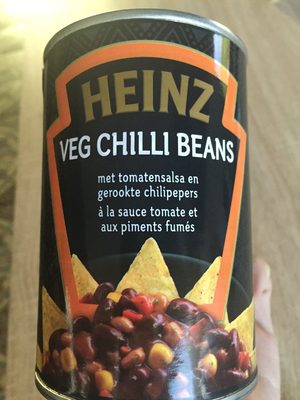 Heinz Veg Chilli Beanz Tomato Salsa & Smoked Chilli Red Kidney Beans - 5000157074904