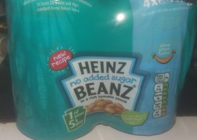 Heinz Baked Beans No Added Sugar In Tomato Sauce - 5000157078797