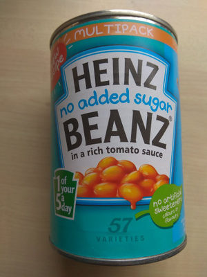 No added sugar BEANZ - 5000157078803