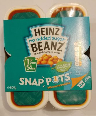 Heinz no added sugar Beanz - 5000157078810