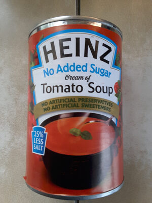 Heinz No Added Sugar Cream of Tomato Soup - 5000157079589