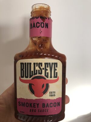Bulls-eye Smokey bacon BBQ sauce - 5000157140203
