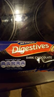 Digestives dark chocolate - 5000168188195