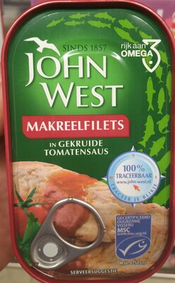 John West Makrel Filets - 5000171031518