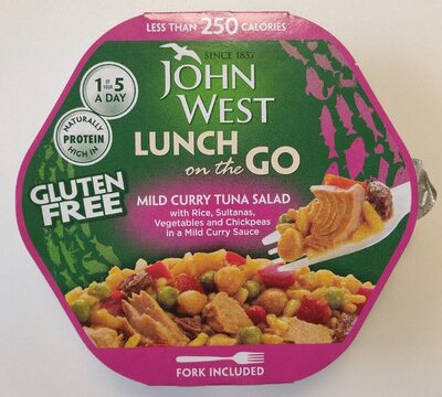 Mild Curry Tuna Salad - Gluten Free - 5000171055903