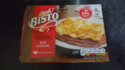 Beef Lasagne Classic - 5000187140044