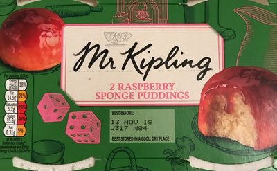 Raspberry sponge pudding - 5000221506713