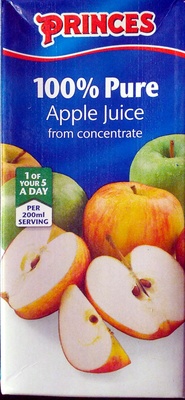 100% pure Apple Juice from Concentrate - 5000232171009