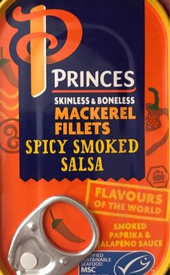 Princes skinless and boneless mackerel fillets - 5000232886828