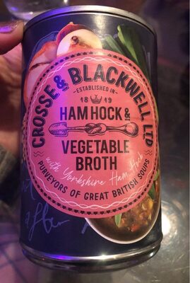 Ham hock & vegetable broth - 5000232895561