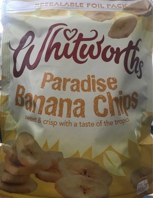 Paradise Banana Chips - 5000234047050