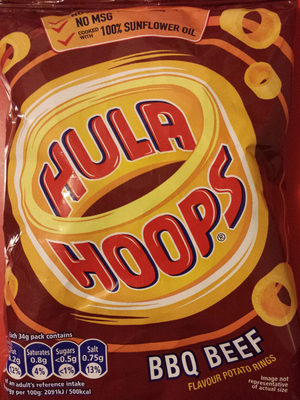 Hula Hoops BBQ Beef - 5000237060971