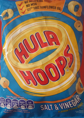 Hoola Hoops Salt & Vinegar - 5000237060988