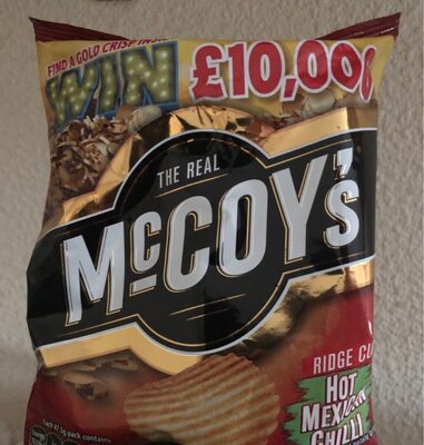 Mccoys Mexican Chilli Flavour Crisps 47.5G - 5000237121290