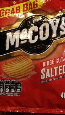 Crips salted Ridge cut - 5000237121351