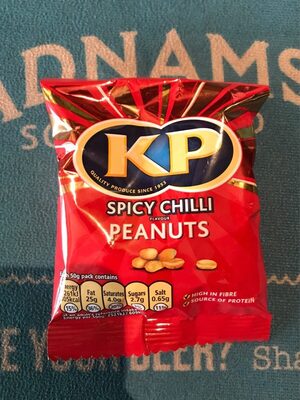 KP Spicy Chilli Peanuts - 5000237121900