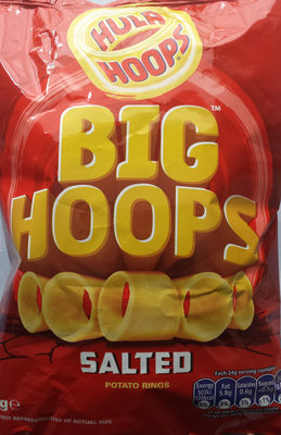 Hoola Hoops Big Hoops (Salted) - 5000237122785