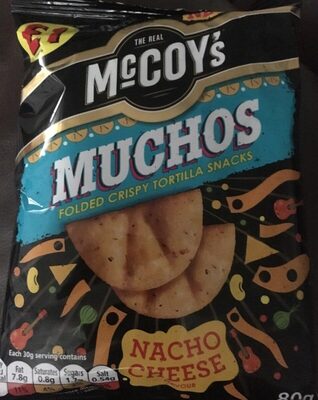 Muchos Folded Crispy Tortilla Snacks - 5000237126189