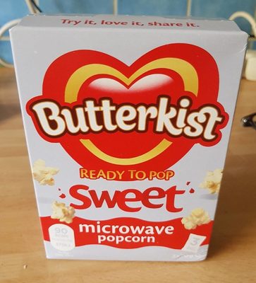 Microwave sweet popcorn - 5000237126745