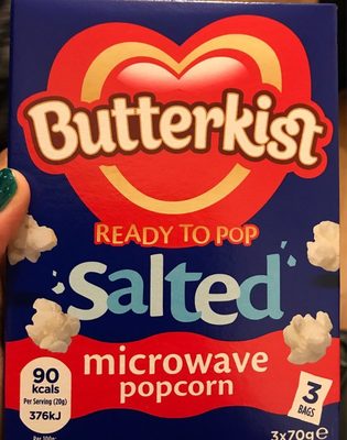Microwave popcorn - 5000237126769