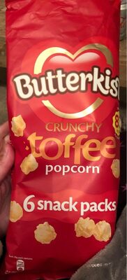 Butterkist Toffee Popcorn - 5000237127025