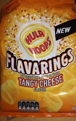 Hula hoops flavarings tangy cheese - 5000237127759