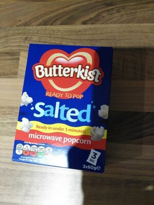 Microwave popcorn - 5000237129739