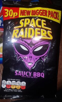 Space Raiders Crisps - 5000237130537