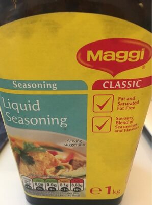 British Maggi Classic Liquid Seasoning - 1X1LTR. - 5000243890807