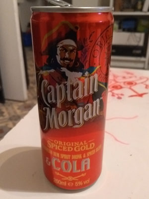 Captain Morgan's Spiced & Cola - 5000281038445