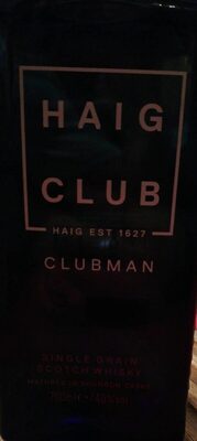 Haig club clubman - 5000281045627