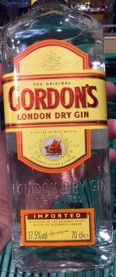 Gordon’s Dry Gin 70cl, 37,5% vol. - 5000289020602