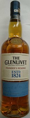 The Glenlivet Founders Reserve Single Malt Whisky 40% 700ml - 5000299609347