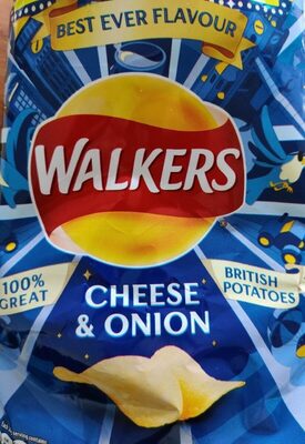 Walkers Cheese & Onion - 5000328141626
