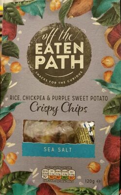 Rice, Chickpea & Purple Sweet Potato Sea Salt Crispy Chips - 5000328165509