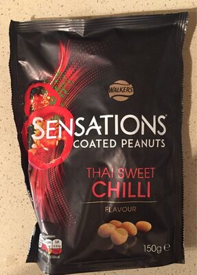 Sensations Thai Sweet Chilli Peanuts 150 G - 5000328228402
